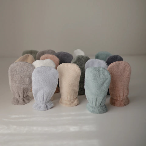 Bath Mitt 2-pack Pearl