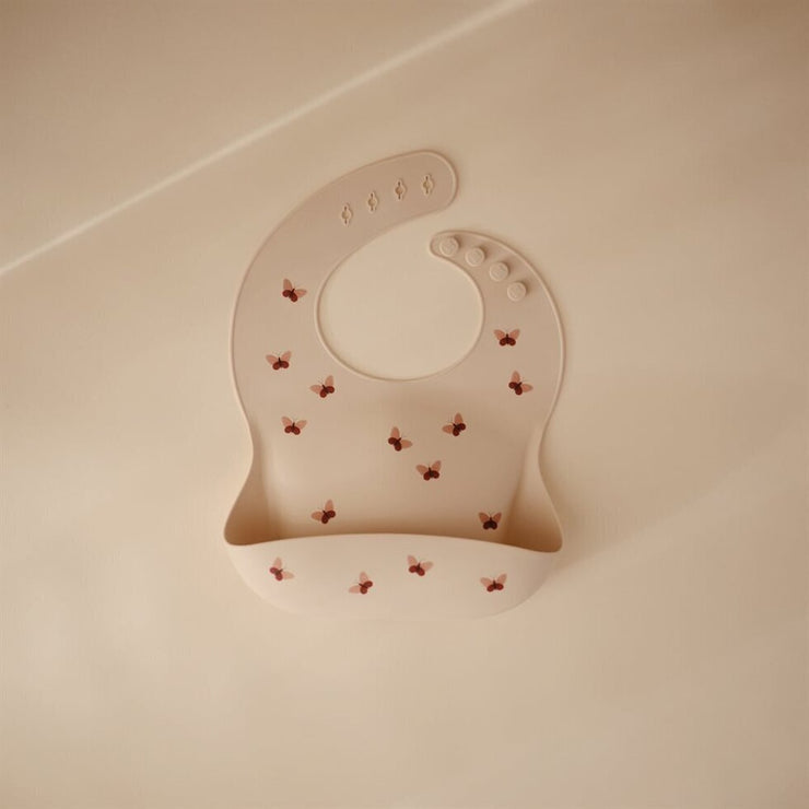 Silicone Baby Bib - Butterfly