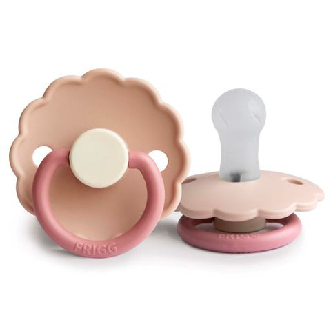 FRIGG Daisy Silicone Pacifier (Peony)