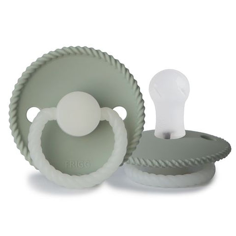 FRIGG Rope Silicone Pacifier (Sage Night)