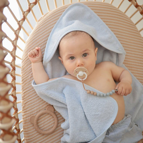 Hooded Towel Baby Blue