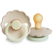 Night Pacifier Cream/Croissant Natural Rubber