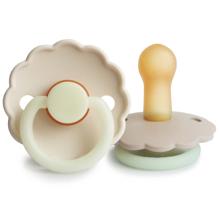 Night Pacifier Cream/Croissant Natural Rubber